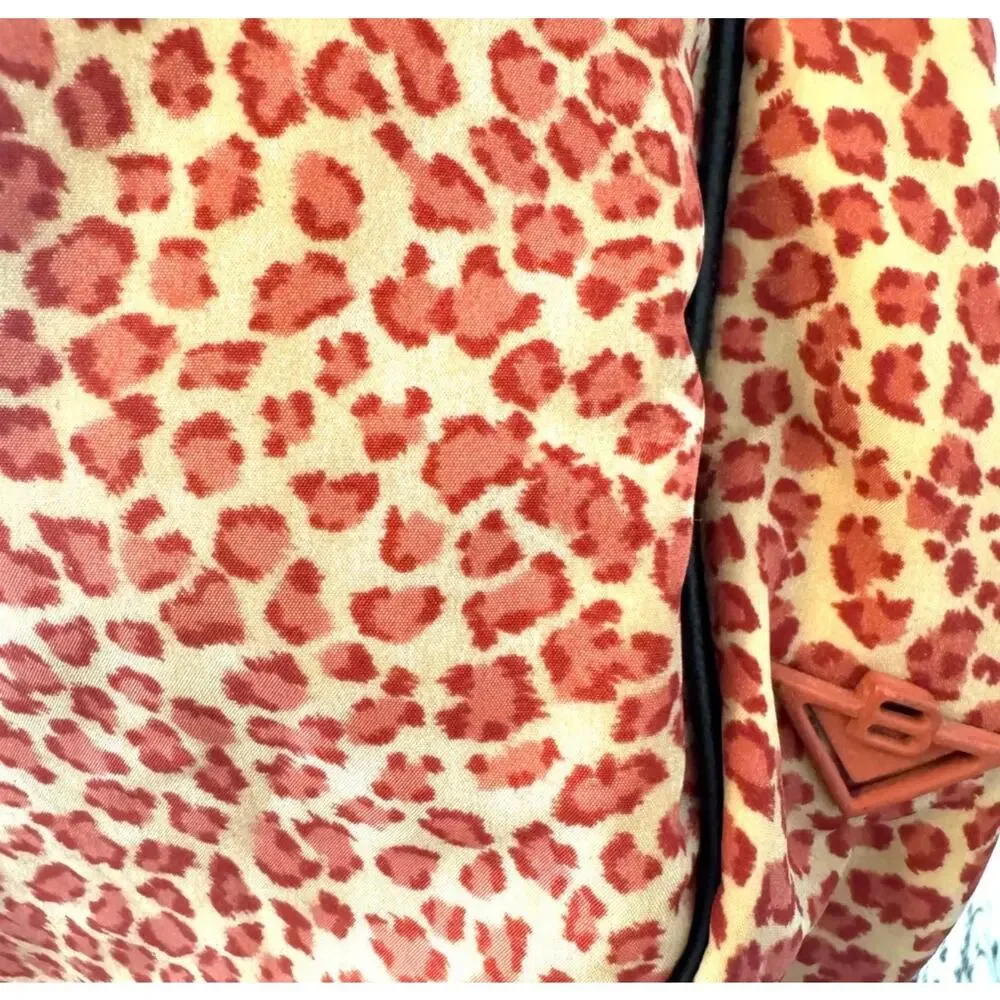 Bottega Veneta Mini Leopard Red Beige Hobo Shoulder Bag - Picture 11 of 11